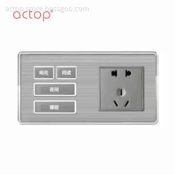 Weak current smart switch of smart hotel
